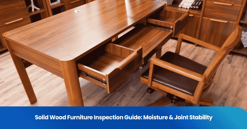 Solid Wood Furniture Inspection Guide: Moisture & Joint Stability
